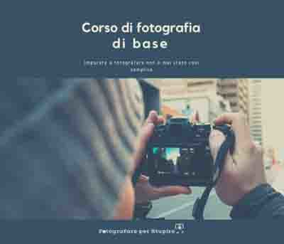 diventare fotografo