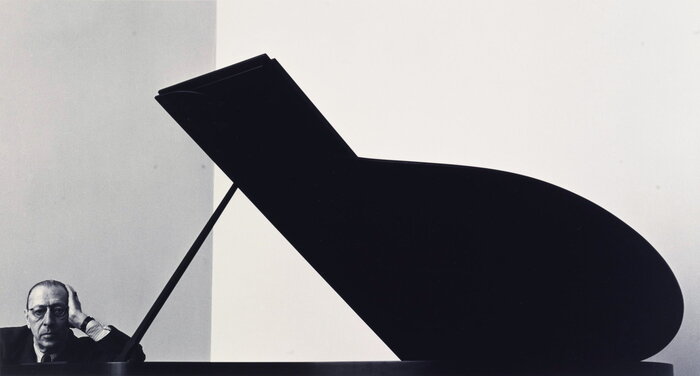 Arnold Newman stravinsky